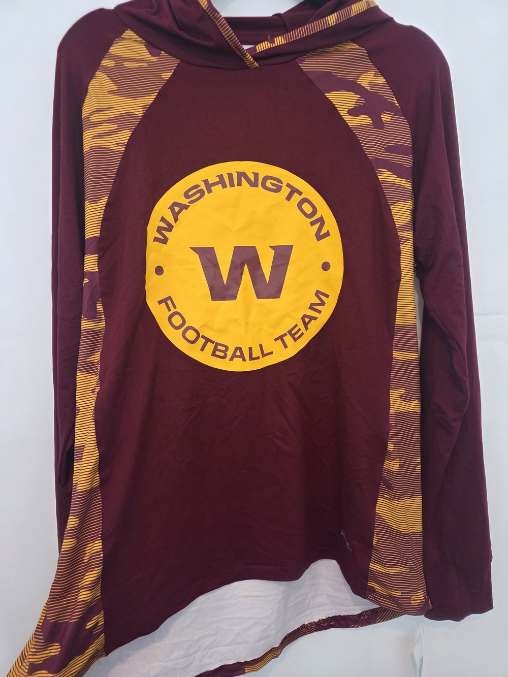 Washington Football Team Women's Maroon & Gold Hooded Pullover